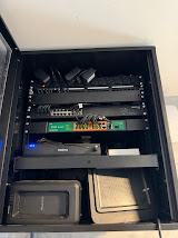 Equipamentos de rede conectados ao computador para configuração